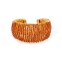 Izzia gold cuff bracelet - Gas bijoux