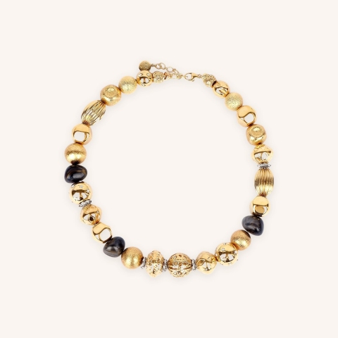 Collier Palazzio or - Gas bijoux