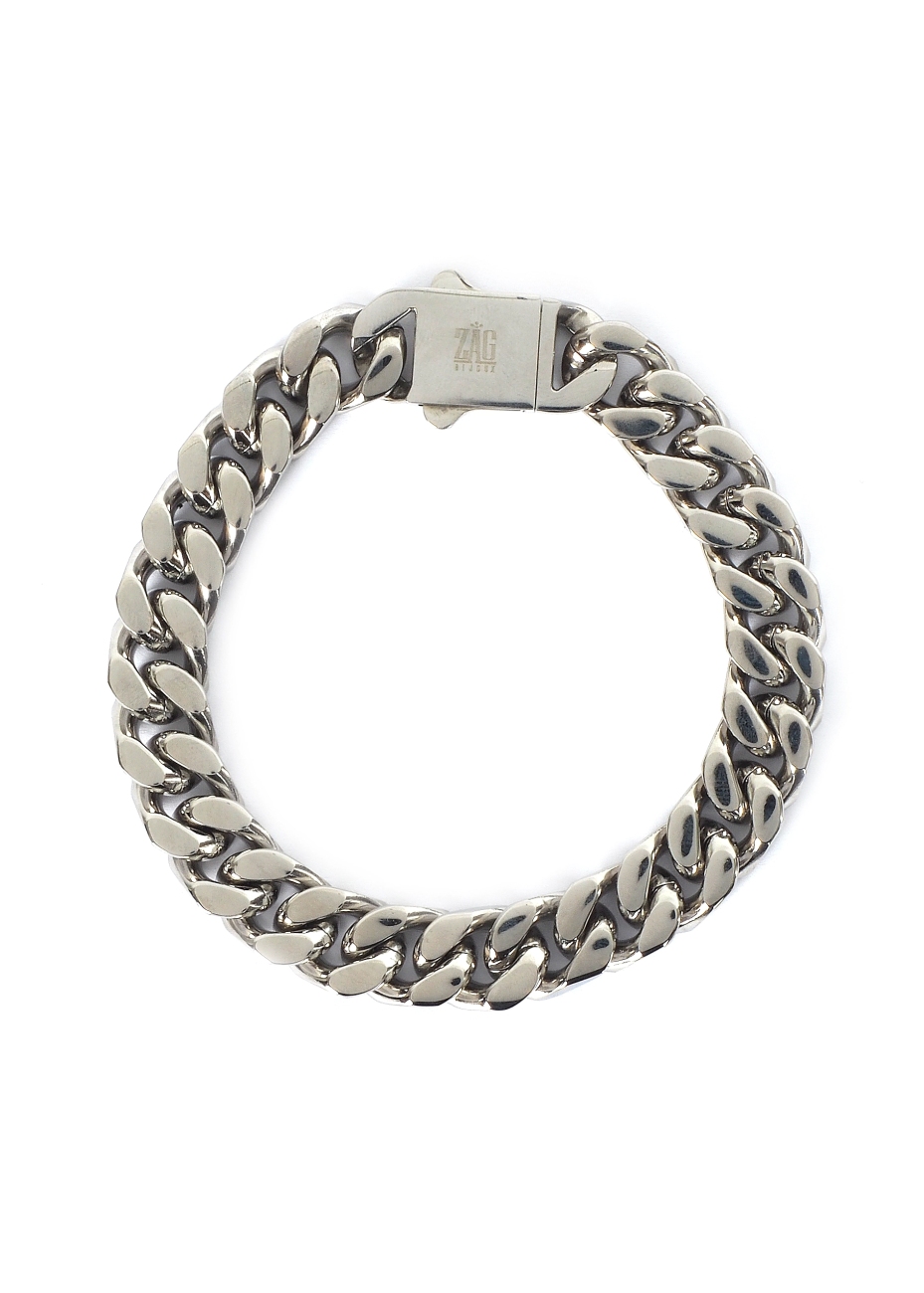 Eric steel bracelet - Zag Bijoux