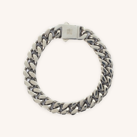 Eric steel bracelet - Zag Bijoux