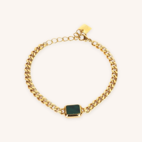Bracelet Preston acier or - Zag Bijoux