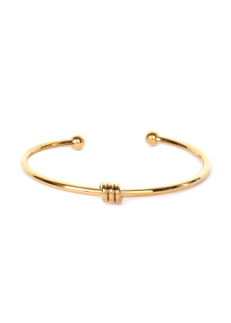 Pei steel gold bangle...