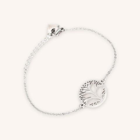 Bracelet arbre de vie en acier - Zag Bijoux
