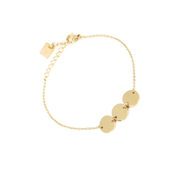 Pastilles gold bracelet - Zag Bijoux