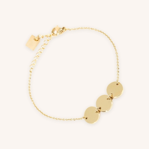 Pastilles gold bracelet - Zag Bijoux