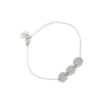 Bracelet 3 pastilles en acier - Zag Bijoux