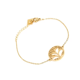 Tree of life gold bracelet - Zag Bijoux