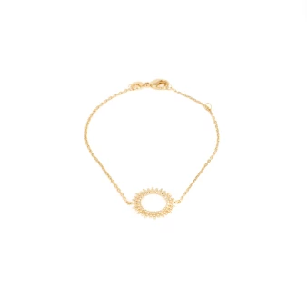 Sun gold bracelet - Pomme Cannelle