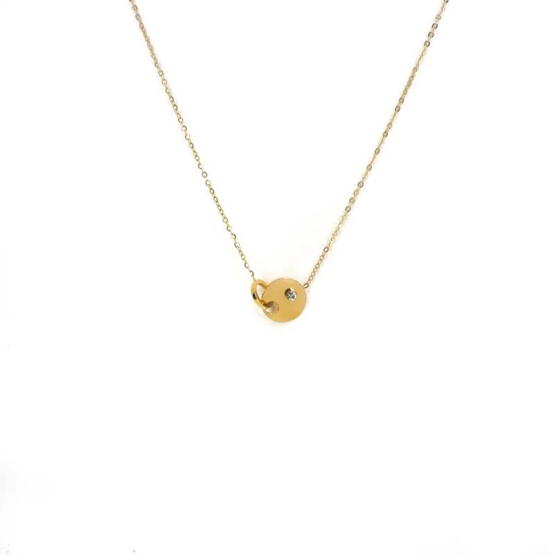 Union gold necklace - Zag Bijoux