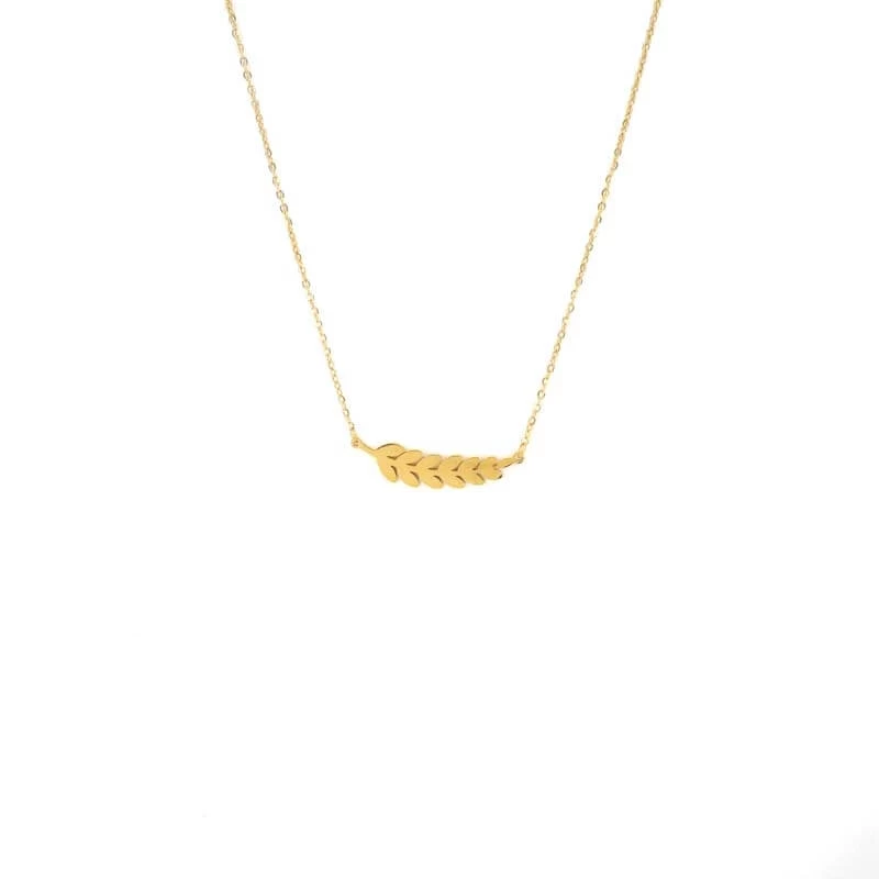 Ears gold necklace - Zag Bijoux