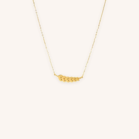 Ears gold necklace - Zag Bijoux