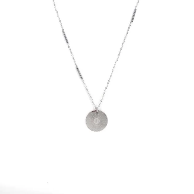 Eye silver necklace - Zag...