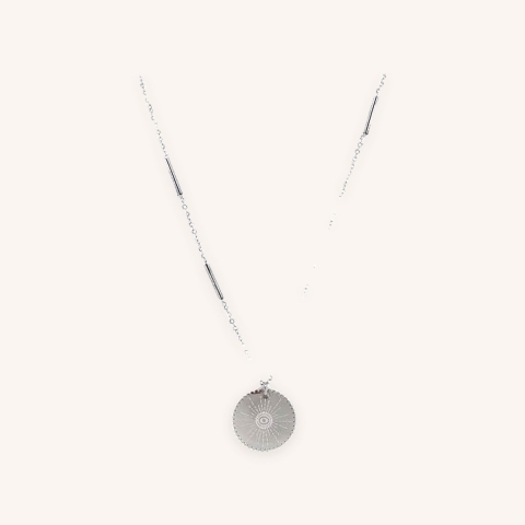 Eye silver necklace - Zag Bijoux