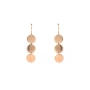 Pastilles rose gold earring - Zag Bijoux