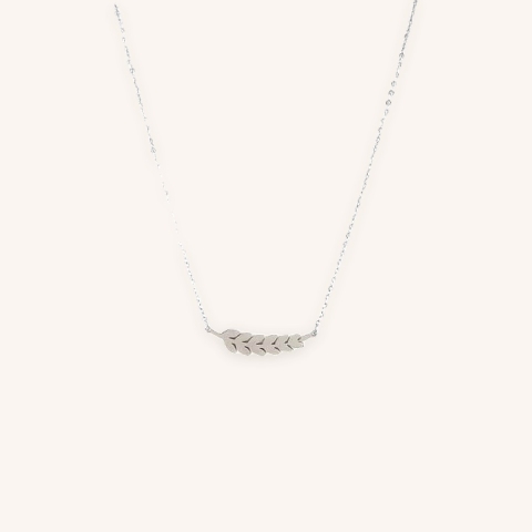 Collier épis en acier - Zag Bijoux