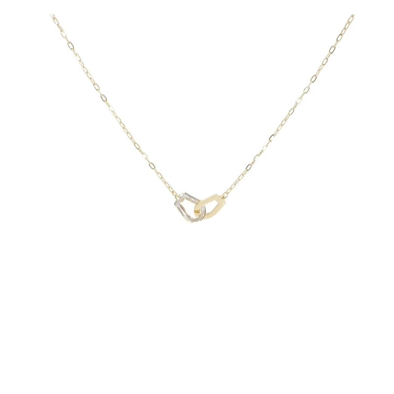Pearly handcuffs gold necklace - Zag Bijoux Pearly handcuffs gold necklace - Zag Bijoux