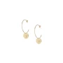 Star gold hoop earrings - Lovely Day