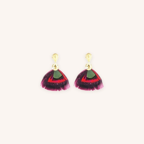 Bermudes bis gold earrings - Gas Bijoux