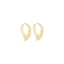 Paule gold earrings - Gas Bijoux