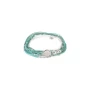 Compass mint multi-wrap bracelet - Doriane bijoux