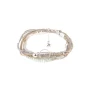 Diamond multi-turn bracelet green beige gray - Doriane bijoux