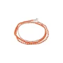 Triple elastic heaven coral bracelet - Doriane bijoux