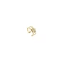 Gold steel shiny star ear cuff - Zag Bijoux