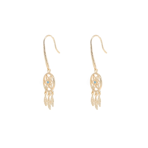Boucles d'oreilles Dream en plaqué or - Pomme Cannelle