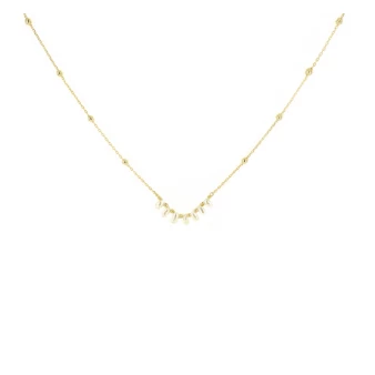 Riviera pearl necklace gold...