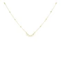 Riviera pearl necklace gold - Pomme Cannelle