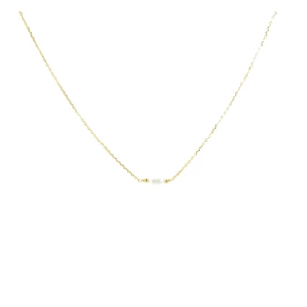 Gold pearl necklace - Pomme Cannelle