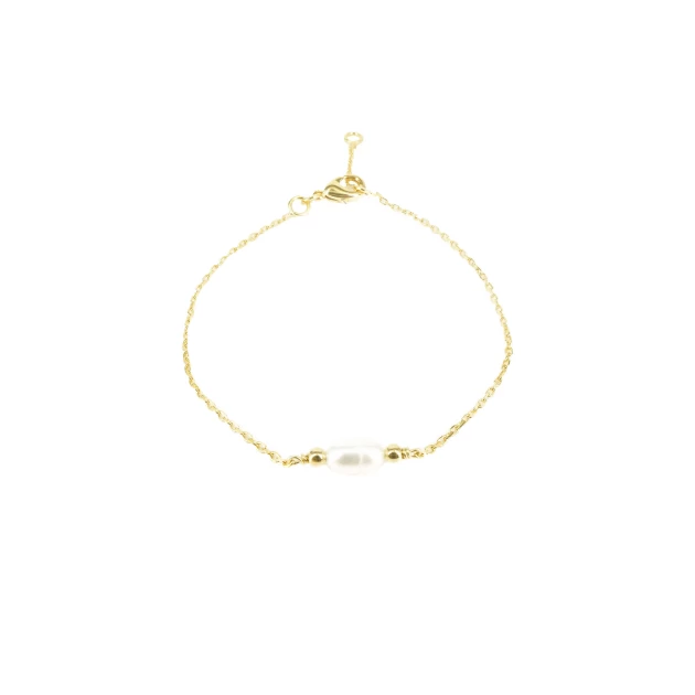 Gold pearl bracelet - Pomme...