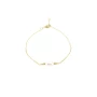 Gold pearl bracelet - Pomme Cannelle