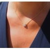 Classico round gold necklace - Pomme Cannelle