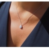 Collier classico goutte en argent - Pomme Cannelle