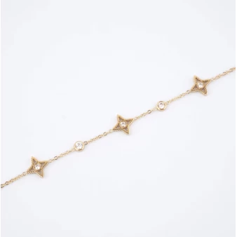 Stella bracelet in gold steel - Zag Bijoux
