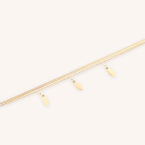 Spica bracelet in gold steel - Zag Bijoux