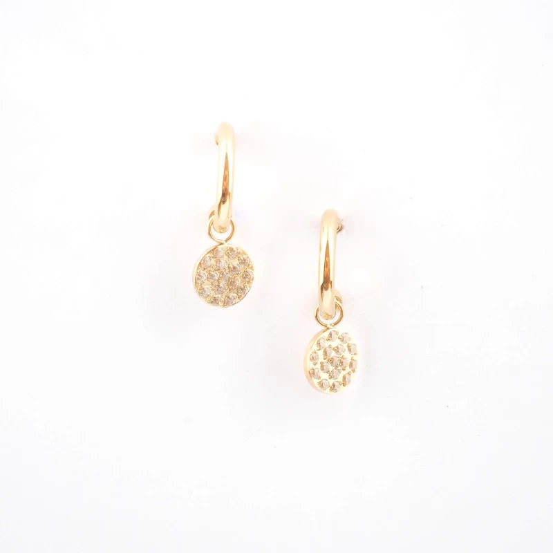 Boucles d'oreilles créoles Andréa - Zag Bijoux