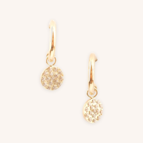 Boucles d'oreilles créoles Andréa - Zag Bijoux