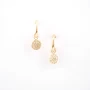 Andrea gold earrings - Zag Bijoux