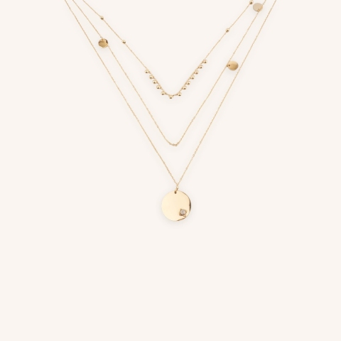 Melissa gold necklace - Zag Bijoux