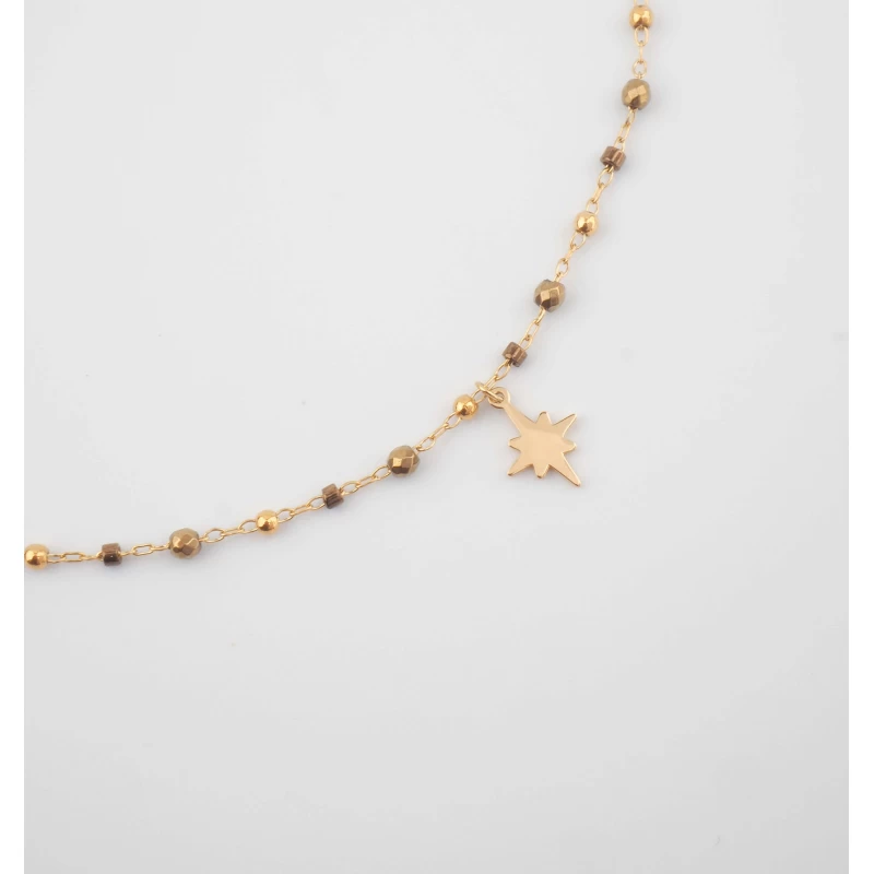 Calie gold necklace - Zag Bijoux