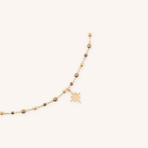 Calie gold necklace - Zag Bijoux
