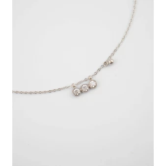 Cassandre silver necklace -...