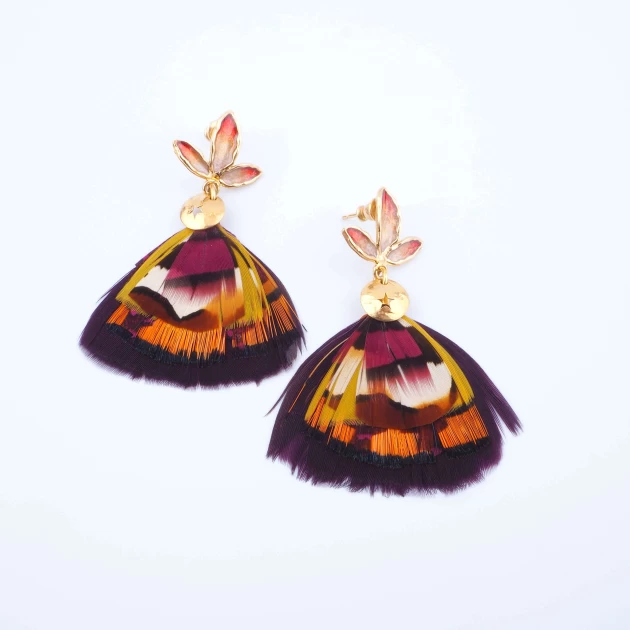 Bermudes gold earrings -...