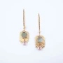 El Dorado gold earrings - Gas Bijoux