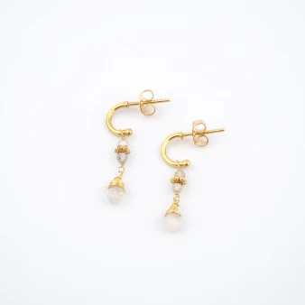 Tess gold earrings - Lucky...