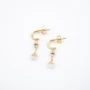 Tess gold earrings - Lucky Team