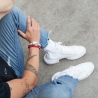 Virgin White 6mm stone bracelet - Rebel & Rose
