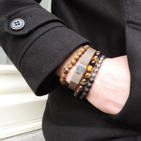 Bracelet Who's affraid of the Lion 8mm - Rebel & Rose